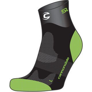 Cannondale CFR Socks, black/green - Radsocken