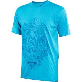 Platzangst Emblem Function T-Shirt, blue - Radtrikot