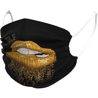 Ale Lips Face Mask (nicht retournierbar) black-gold