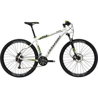 Cannondale Trail 29 4 2015, white/black/green - Mountainbike