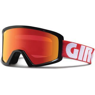 Giro Blok, red color block/amber scarlet - Skibrille