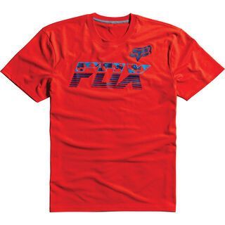 Fox Mako SS Tech Tee, flame red - Funktionsshirt