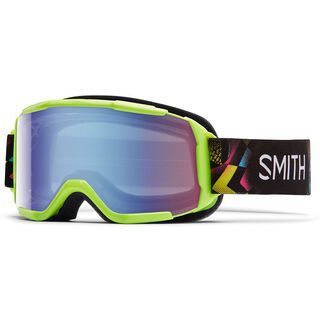 Smith Daredevil, neon blacklight/blue sensor mirror - Skibrille