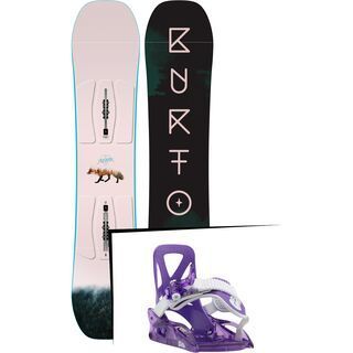 Set: Burton Yeasayer Smalls 2019 + Burton Grom purple