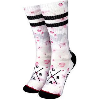 Loose Riders Socks Sakura Grey - Radsocken