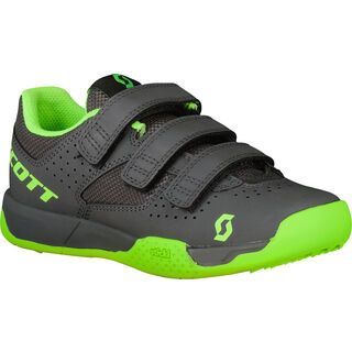 Scott MTB AR Kids Strap Shoe grey/neon green