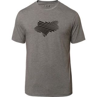 Fox Clash SS Tech Tee, heather graphite - T-Shirt