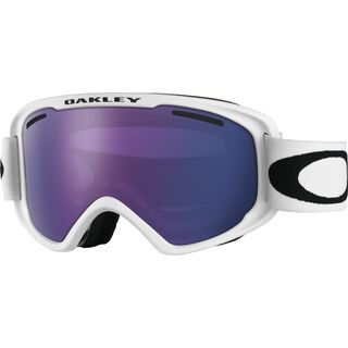 Oakley O2 XM, matte white/Lens: violet iridium - Skibrille