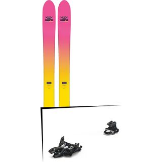 Set: DPS Skis Yvette 112 RP2 Foundation 2018 + Marker Alpinist 9 black/titanium