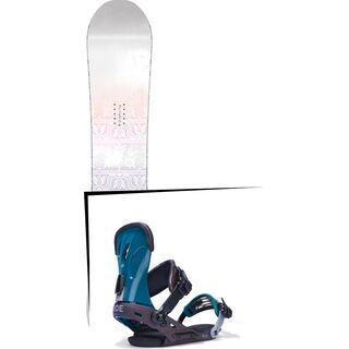 Set: Nitro Pro One Off Silje Norendal 2017 + Ride VXN, multi - Snowboardset