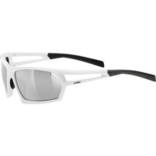 uvex Sportstyle 704, white/Lens: litemirror silver - Sportbrille