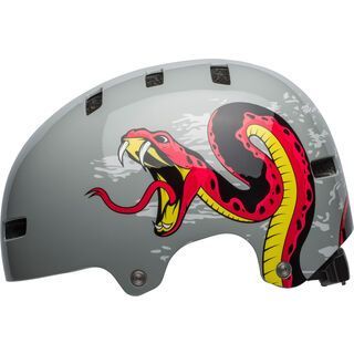 Bell Span, gray/red - Fahrradhelm