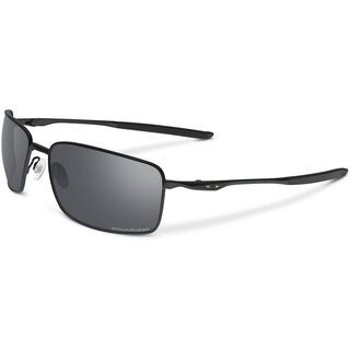 Oakley Square Wire, matte black/black iridium polarized - Sonnenbrille