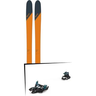 Set: DPS Skis Wailer 99 Tour1 2018 + Marker Alpinist 9 black/turquoise