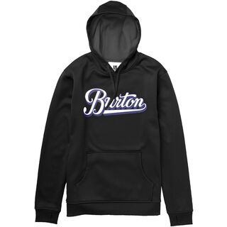 Burton Crown Bonded Pullover, True Black Sport - Hoodie