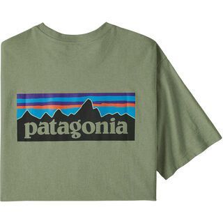 Patagonia Men's P-6 Logo Responsibili-Tee sedge green