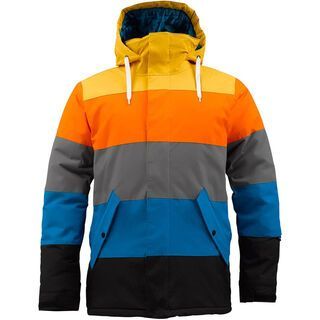 Burton Restricted Tag Team Jacket, Saffron Colorblock - Snowboardjacke