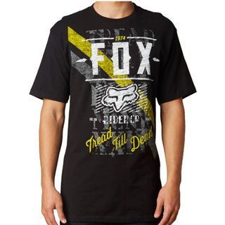 Fox Dunkel SS Tee, black - T-Shirt