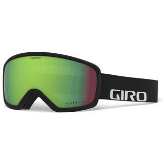 Giro Ringo, black wordmark/Lens: vivid emerald - Skibrille