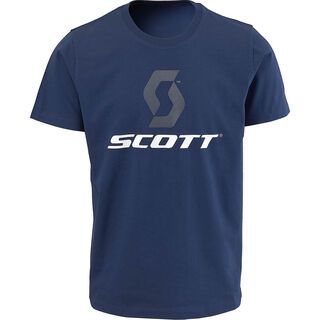 Scott Screened Tee, night blue - T-Shirt