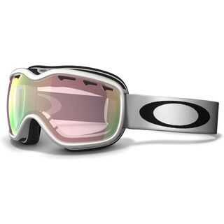 Oakley Stockholm, Pearl White/VR50 Pink Iridium - Skibrille