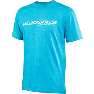 Platzangst Logo Function T-Shirt, blue - Radtrikot