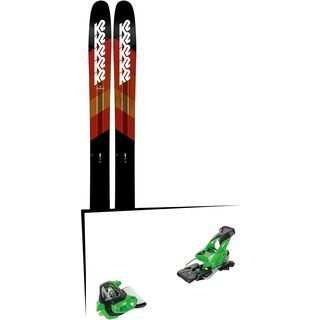 Set: K2 SKI Catamaran 2019 + Tyrolia Attack² 16 GW green