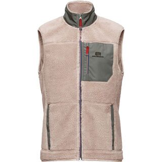 Elevenate Men's Glacier Pile Vest ginger beige