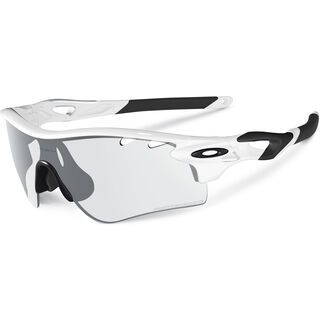 Oakley Radarlock Path, matte white/clear black iridium photocromic vented - Sportbrille