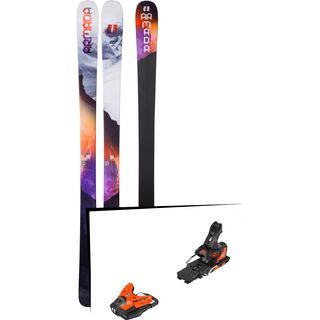 Set: Armada Victa 83 2018 + Salomon STH2 WTR 13 orange/black