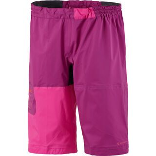 Scott Womens Rain Trail MTN 10 Shorts, berry purple/bright pink - Radhose