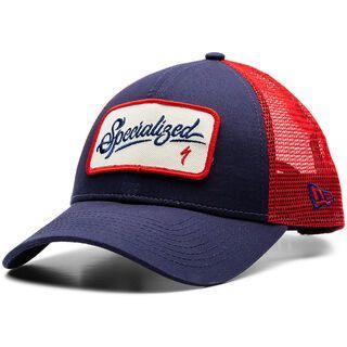 Specialized Trucker Snapback Hat, red/white/blue - Cap