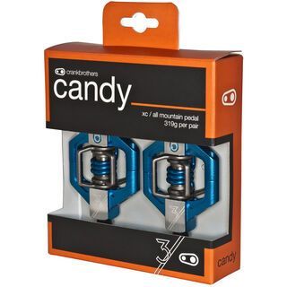 Crank Brothers Candy 3 Hangtag Version, blau - Pedale