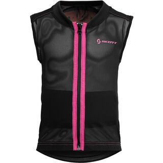 Scott Soft Actifit Junior Vest, Black/Pink - Protektorenweste