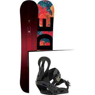 Set: Ride Saturday 2017 + Burton Citizen 2017, black - Snowboardset