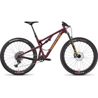 Santa Cruz Tallboy CC X01 Reserve 2019, oxblood/tan - Mountainbike