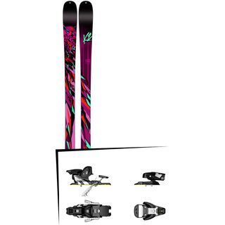 K2 SKI Set: MissConduct 2015 + Salomon STH2 WTR 13