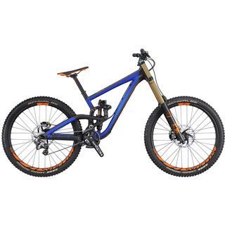 Scott Gambler 710 2016, black/blue/orange - Mountainbike