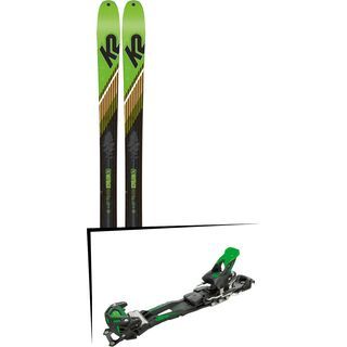 Set: K2 SKI Wayback 88 2019 + Tyrolia Adrenalin 16 solid black flash green