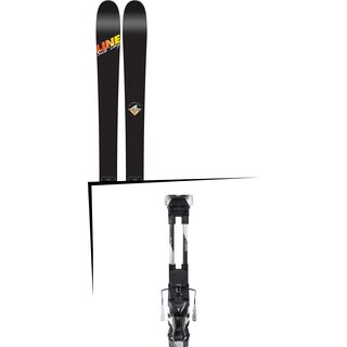 Set: Line Sick Day 95 2017 + Atomic Tracker 13 MNC 100 mm, black/silver - Skiset