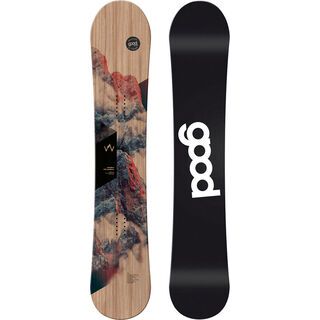 goodboards Wooden Camber Wide 2020, esche - Snowboard
