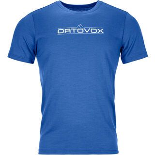 Ortovox 185 Merino 1st Logo TS M, just blue - Unterhemd