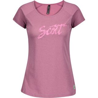 Scott Trail Flow Dri S/Sl Women's Shirt, cassis pink - Radtrikot