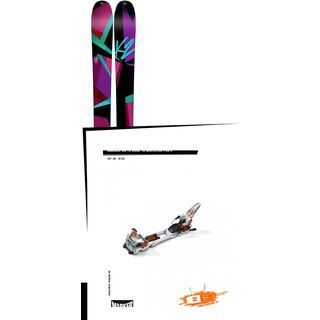 Set: K2 SKI Remedy 92 2017 + Marker Duke 16 09/10, White/Copper - Skiset