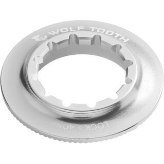 Wolf Tooth Centerlock Rotor Lockring - Innenverzahnung raw silver