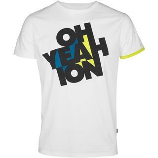ION Tee SS Oh Yeah ION, white - T-Shirt