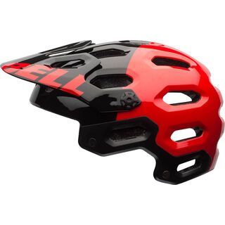 Bell Super 2, black red aggression - Fahrradhelm