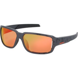 Scott Obsess ACS, black matt/neon orange red chrome - Sonnenbrille