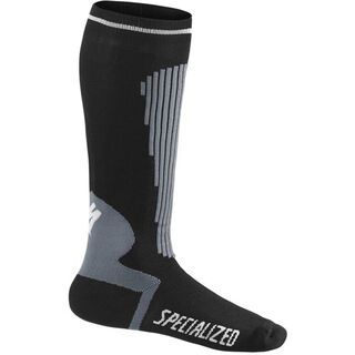 Specialized Graduated Compression Sock, Black/Grey - Radsocken