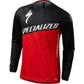Specialized Demo Pro Long Sleeve Jersey, red team - Radtrikot